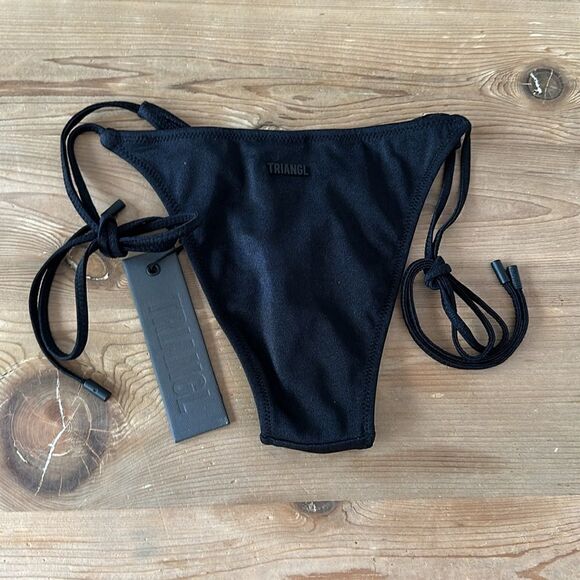 TRIANGL VINCA BOTTOM ONLY EBONY BLACK NEW WITH TAG - Picture 2 of 4